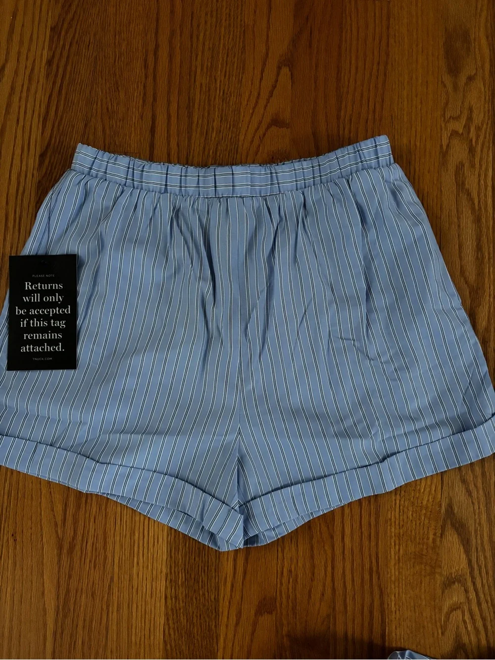 Tuckernuck Cornflower Blue Scottie Shirt & Nolan Short Set Size Small NWT - Picture 7 of 8